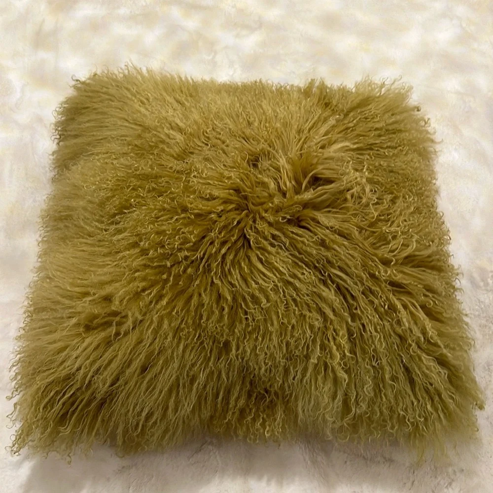 Z Gallerie mongolian pillow